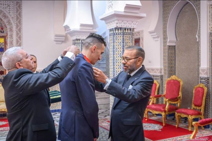 الملك يستقبل سفيان البقالي بعد إنجازه التاريخي في أولمبياد باريس