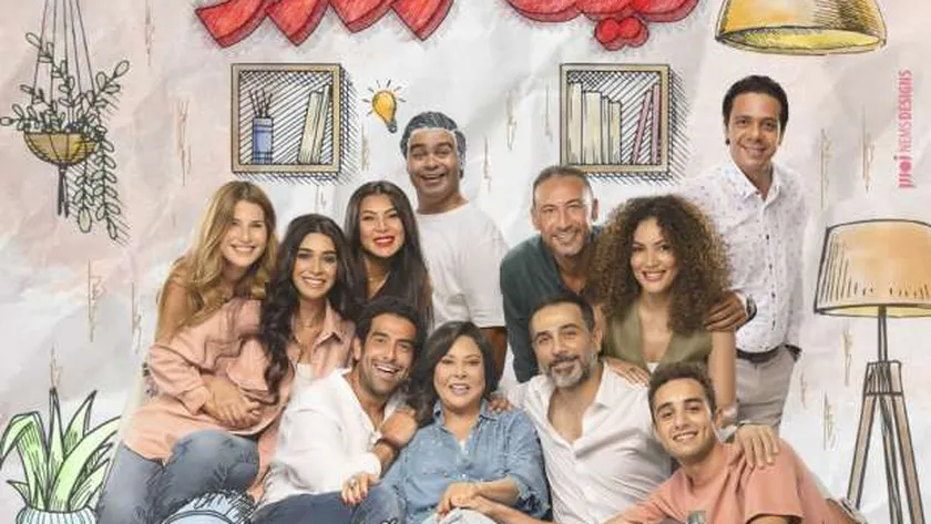 محمد كيلاني يروج لمسلسل تيتا زوزو بصورة من كواليس التصوير