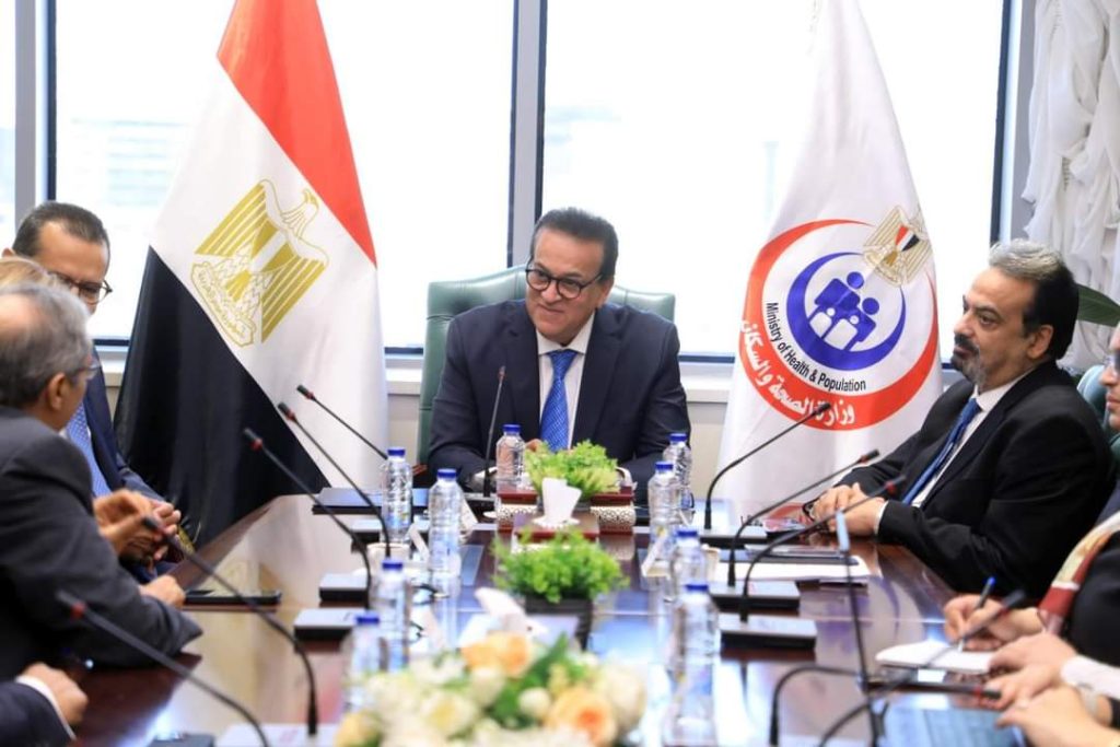 وزير الصحة يبحث مع اتحاد المستشفيات العربية سبل التعاون المشترك – النيل 24