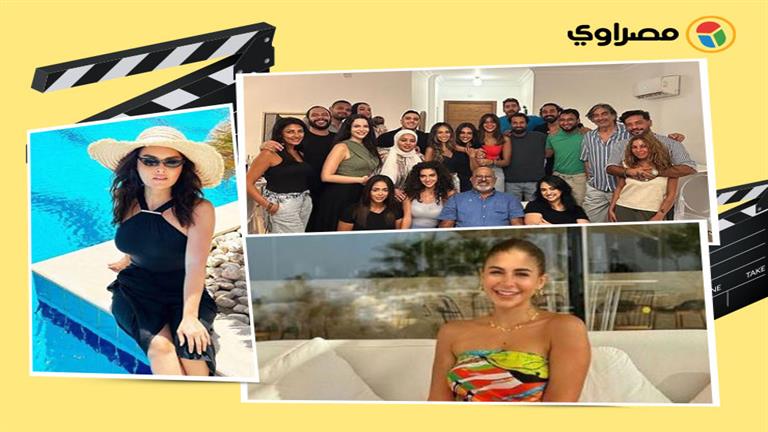 غادة عبدالرازق بـ”فستان جرئ” ورشا مهدي في حمام السباحة.. 10 لقطات لنجوم الفن خلال 24 ساعة