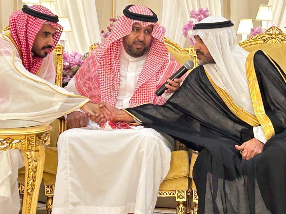 بغلف وباربيع يحتفلان بعقد قران أصيل