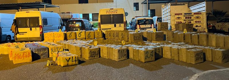تفاصيل إحباط تهريب شحنة كبيرة من المخدرات تجاوزت 8 أطنان في آسفي