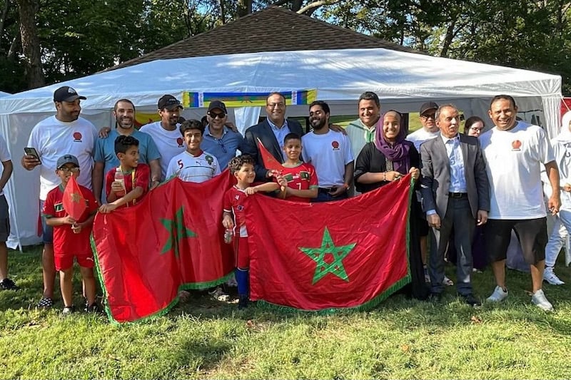 الجالية المغربية تحتفل ببوركس الأمريكية