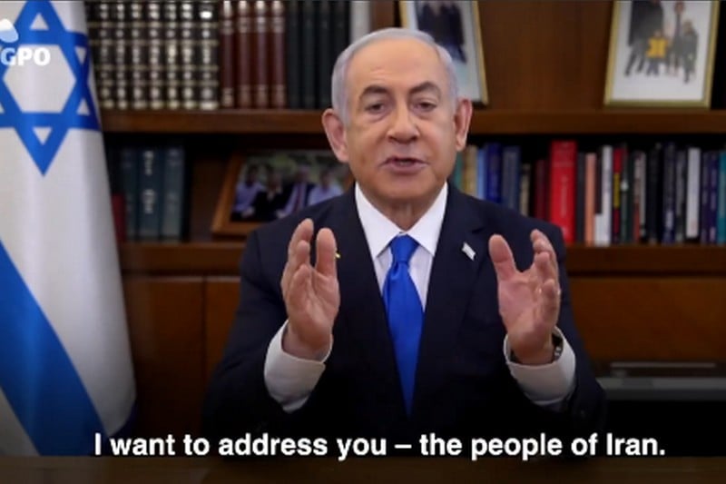 نتنياهو في رسالة مصورة للإيرانيين: بلادكم حرة قريبًا .. وإسرائيل تقف معكم