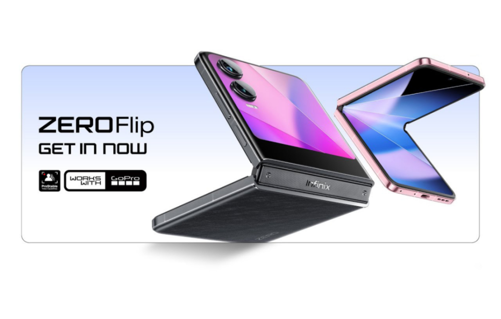 إنفينيكس تطلق أول هواتفها القابلة للطي Zero Flip