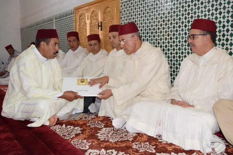 هبة ملكية تصل إلى زاوية سيدي حمزة