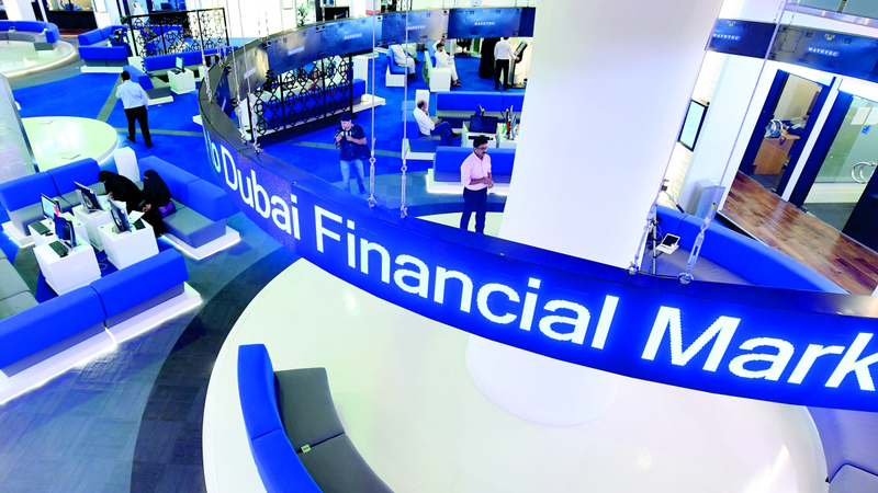 «دبي المالي» يربح 4.46 مليارات درهم في 3 جلسات