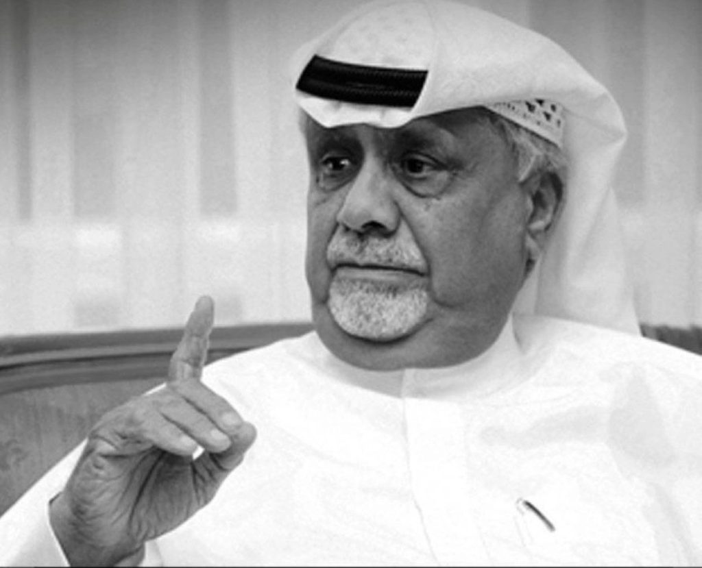 أحمد بن محمد ينعى الإعلامي أحمد عبيد المنصوري