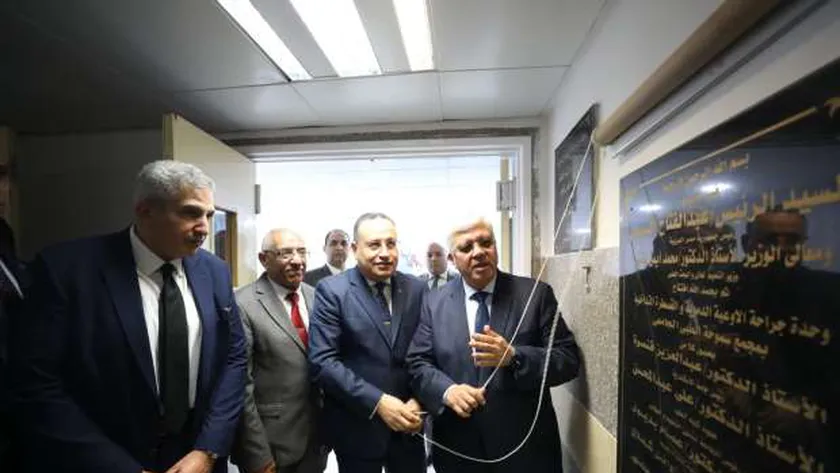 وزير التعليم العالي يفتتح عددًا من المنشآت الجامعية الجديدة في جامعة الإسكندرية