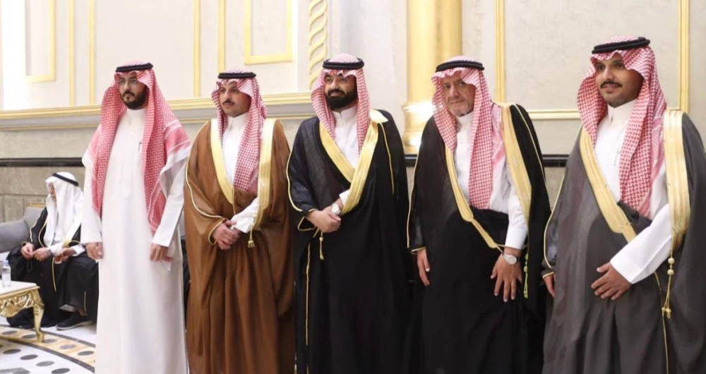 العثمان يحتفل بزواج نجله عبدالرحمن