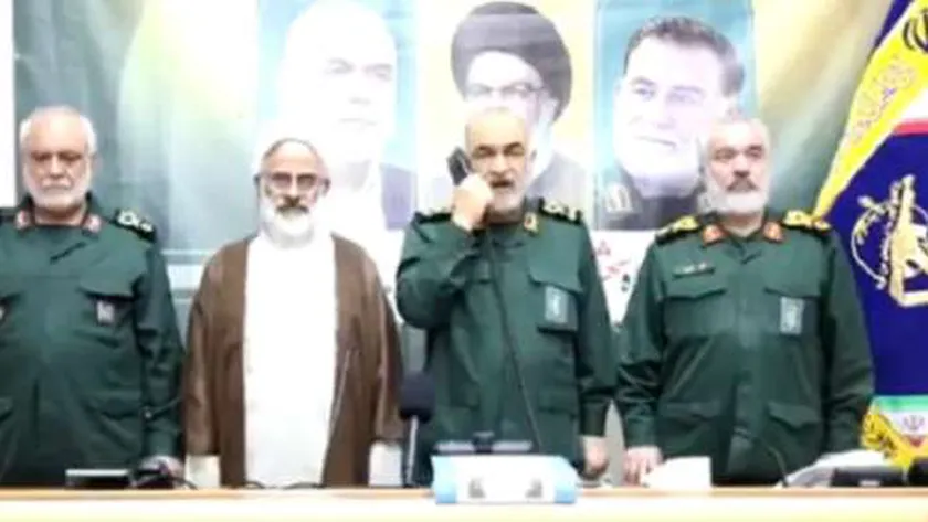 مشاهد من إعلان الحرس الثوري الإيراني الهجوم على إسرائيل (فيديو)