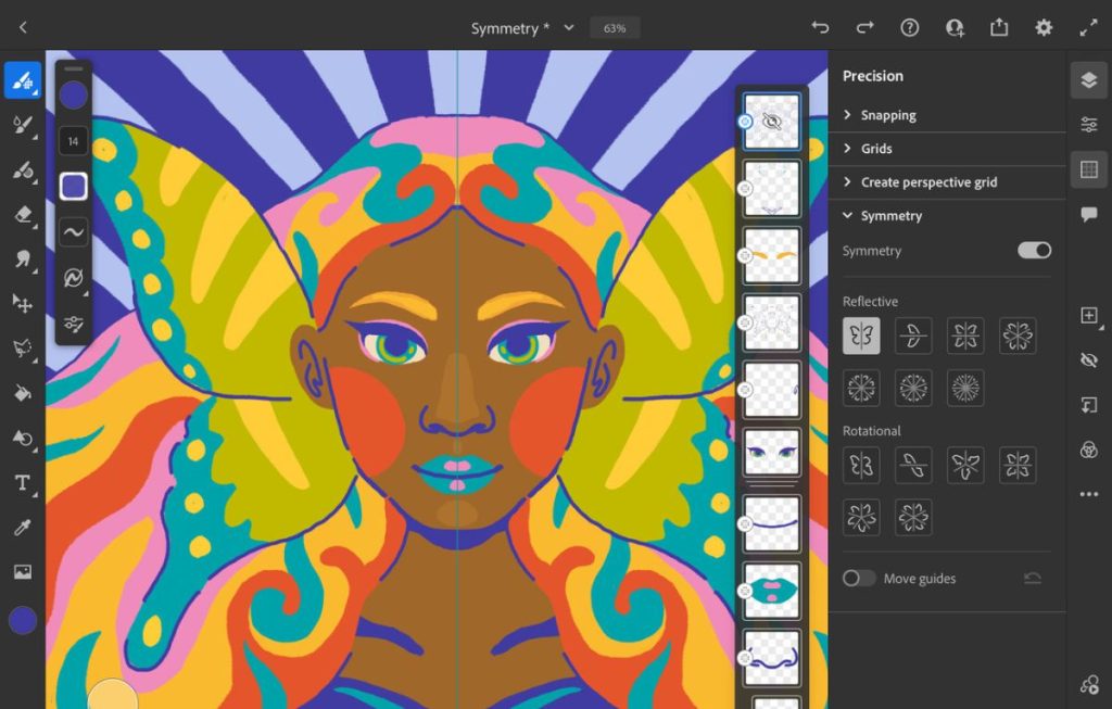 أدوبي تجعل تطبيق فريسكو متاحًا للجميع.. استمتع بالرسم الاحترافي مجانًا