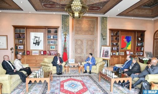 بوريطة يلتقي بالرباط وفدا جنوب إفريقي من المؤتمر الوطني الإفريقي
