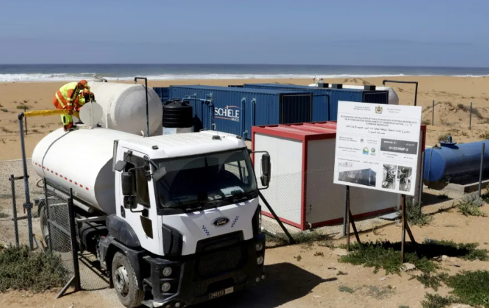 مياه البحر المحلاة تروي عطش مغاربة في ظل إجهاد مائي حاد