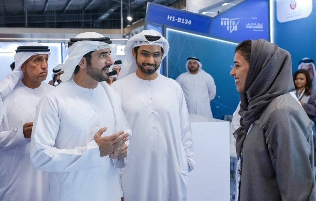 حمدان بن محمد يزور معرض “إكسباند نورث ستار 2024”