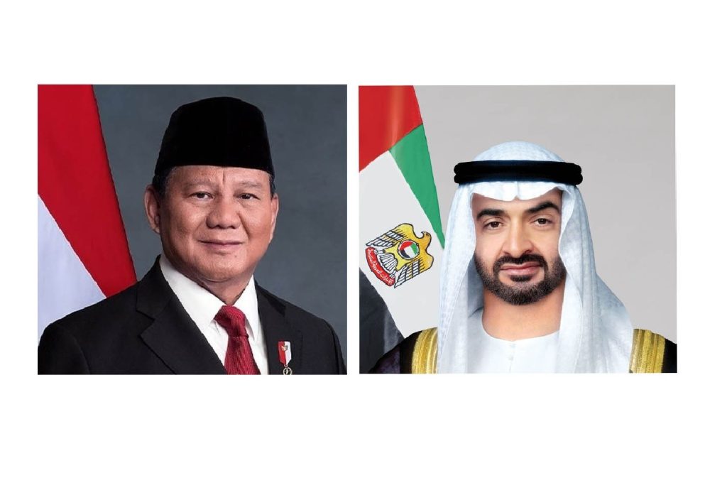 رئيس الدولة والرئيس الإندونيسي يشهدان إعلان اتفاقيات ومذكرات تفاهم بين البلدين