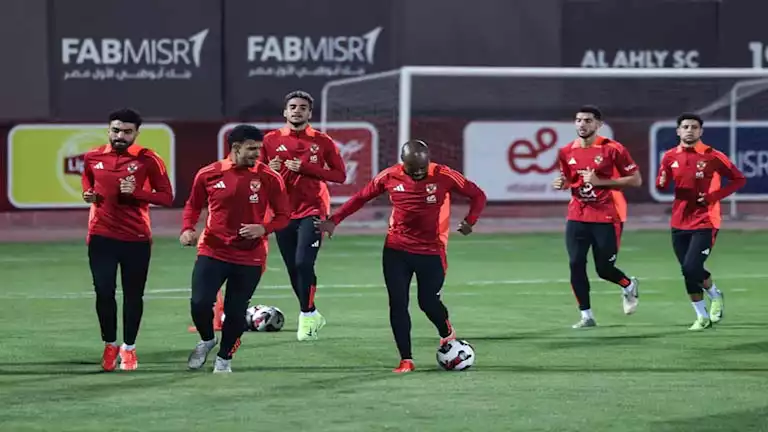 كواليس مران الأهلي اليوم استعدادًا لمواجهة زد