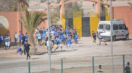 تقديم 21 شخصا أمام وكيل الملك بتارودانت على خلفية أحداث شغب مباراة هوارة وأمل تزنيت