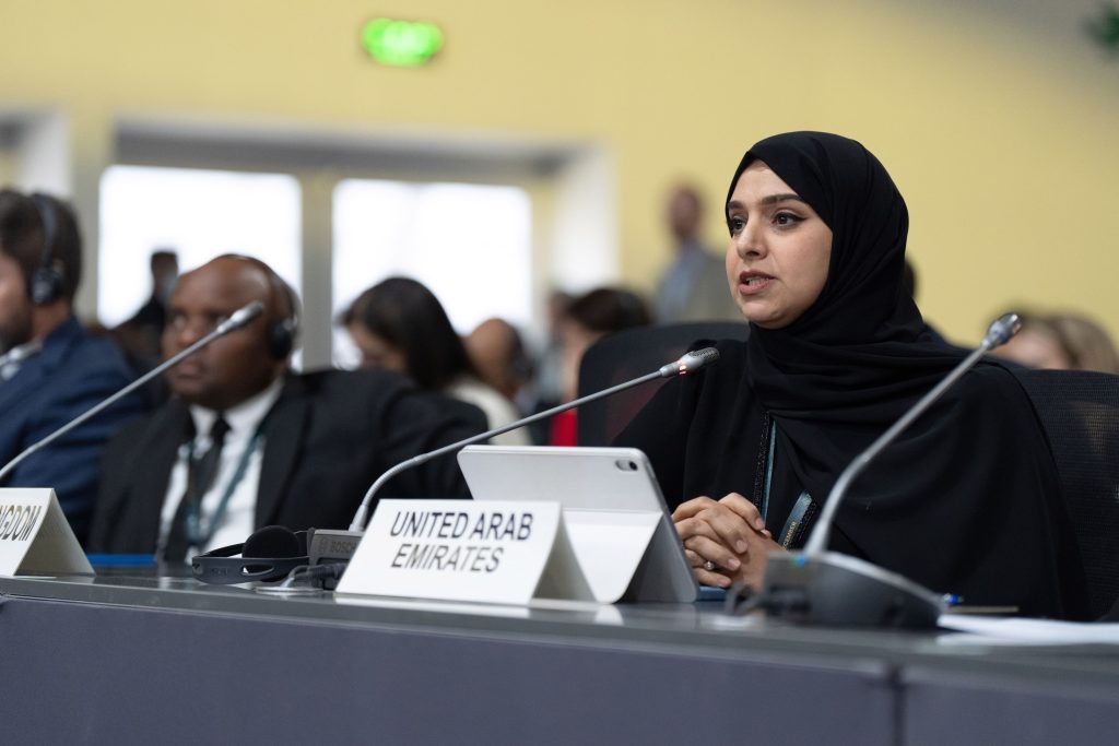 ”COP16″..آمنة الضحاك تستعرض رؤية الدولة في معالجة ملف الجفاف وتعزيز الأمن الغذائي والمائي العالمي