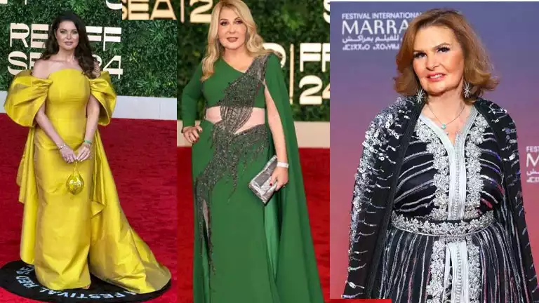 “شباب نادية الجندي ورشاقة ليلى علوي”.. نجمات تألقن في افتتاح البحر الأحمر السينمائي