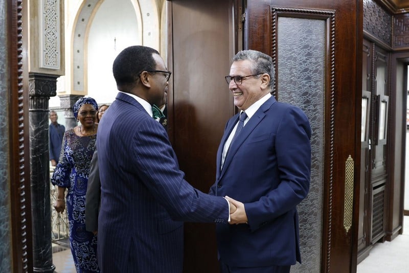 أخنوش يتباحث مع رئيس البنك الإفريقي