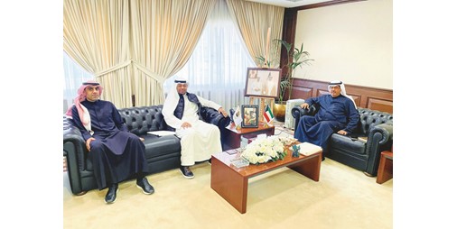 الأصفر بحث مع مدير مباحث حولي تعزيز التعاون