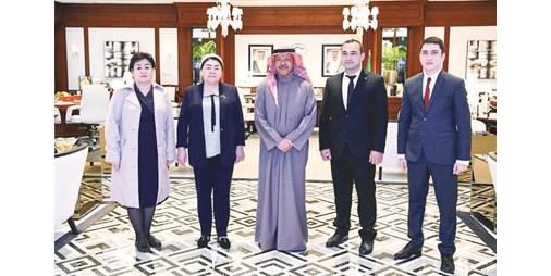 محافظ الفروانية بحث تعزيز التعاون مع أوزبكستان