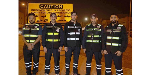 بالفيديو الأشغال بدء أعمال الصيانة الجذرية للطرق في منطقة عبدالله المبارك