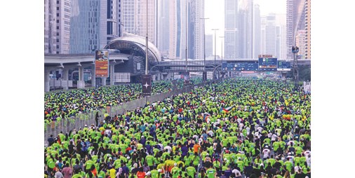 بالفيديو دبي المدينة الأكثر نشاطا مع تحدي اللياقة