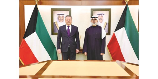 الكويت وپولندا مواصلة العمل من أجل الارتقاء بالعلاقات الثنائية