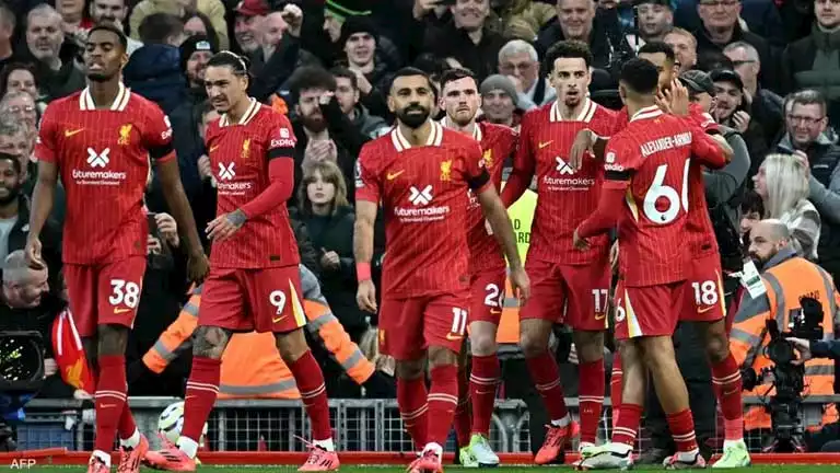 تشكيل ليفربول الرسمي لمواجهة أستون فيلا في الدوري الإنجليزي