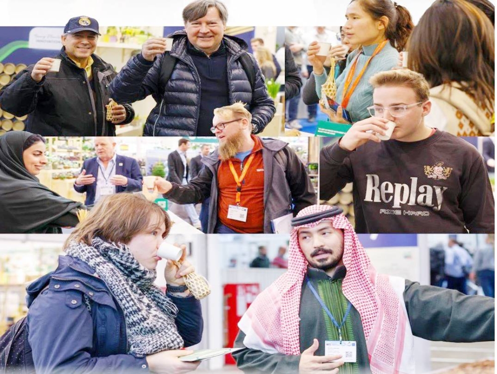 رائحة القهوة السعودية تصدح سفيرة للتراث والأصالة بألمانيا