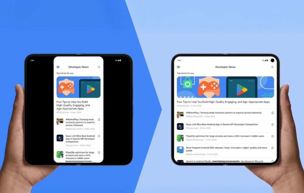 جوجل تطلق النسخة التجريبية العامة الأولى لنظام أندرويد 16