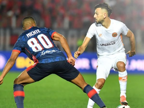 البطولة: أولمبيك آسفي يعود بتعادل ثمين من مباراته أمام المتصدر نهضة بركان