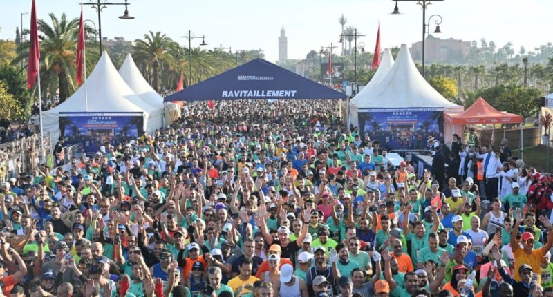 ماراطون مراكش: الإثيوبية بيين تيرفي تتوج باللقب والبحرينية جيبشومبا كليزو بنصفه
