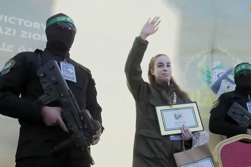 حماس تفرج عن المجندة آغام بيرغر