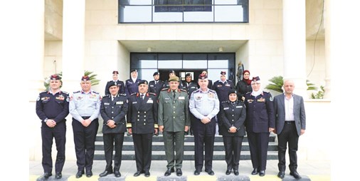 وفد عسكري وأمني كويتي يزور قيادة الشرطة النسائية الأردنية لتعزيز وتبادل الخبرات في التعليم والتدريب