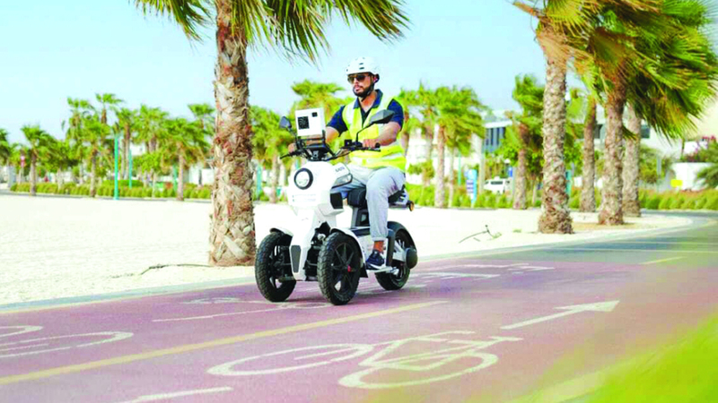 «طرق دبي» تدشن نظام التقييم الذكي لمسارات الدراجات الهوائية