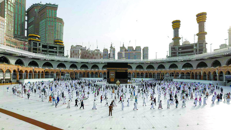 %10 ارتفاعاً في أسعار عمرة رمضان.. و30 ألف درهم لـ«العشـــــر الأواخر»