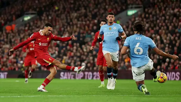 بث مباشر مانشستر سيتي وليفربول في الدوري الإنجليزي