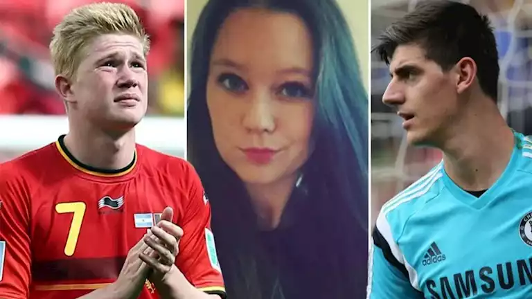 12 صور ترصد قصة خيانة دي بروين من صديقته مع كورتوا