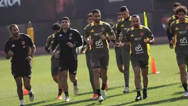 15 صورة ترصد مران الأهلي استعدادا لمواجهة الإسماعيلي