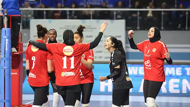 “الثالث على التوالي”.. سيدات طائرة الأهلي يتوجن بكأس السوبر بعد الفوز على الزمالك