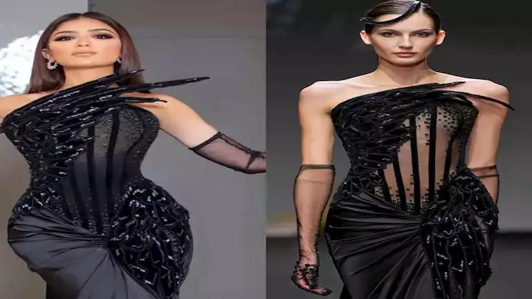 فستانها بسعر خيالي.. مي عمر تتألق بإطلالة جريئة في حفل Pen Award بالرياض