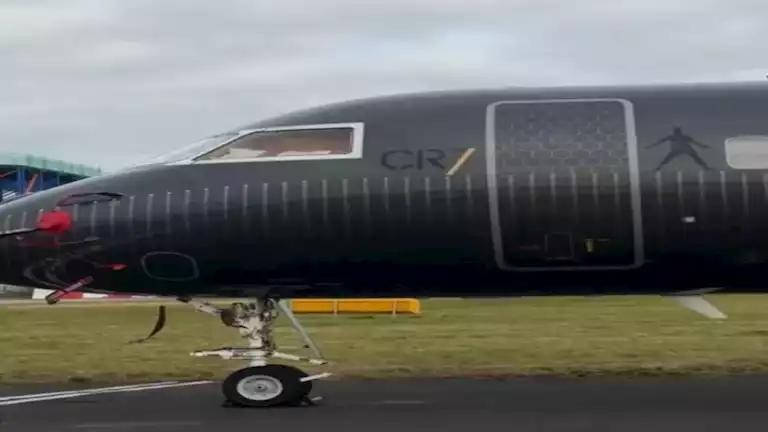 10 صور لمحتويات طائرة كريستيانو رونالدو الخاصة