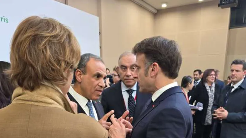 ماكرون: ندعم جهود مصر في إعمار غزة دون تهجير الفلسطينيين من أرضهم
