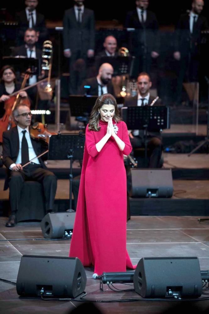 ماجدة الرومي تغني للحب في «مرايا العلا»