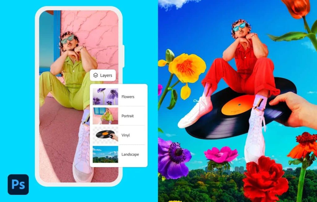 أدوبي تطلق إصدارًا جديدًا من فوتوشوب للآيفون بمزايا ثورية