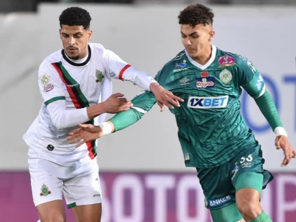 البطولة: الكلاسيكو بين الجيش الملكي والرجاء البيضاوي ينتهي بلا غالب ولا مغلوب