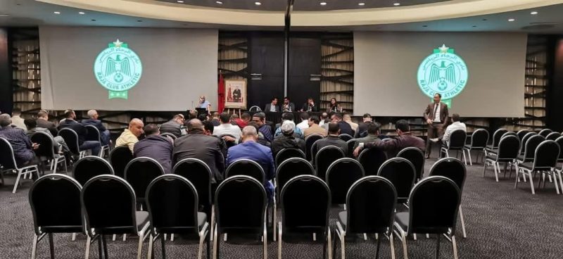 الرجاء البيضاوي يتجه إلى إلغاء الجمع العام مع إناطة مهمة الرئاسة إلى بيرواين حتى نهاية الموسم